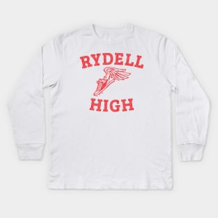 Rydell High Track Kids Long Sleeve T-Shirt